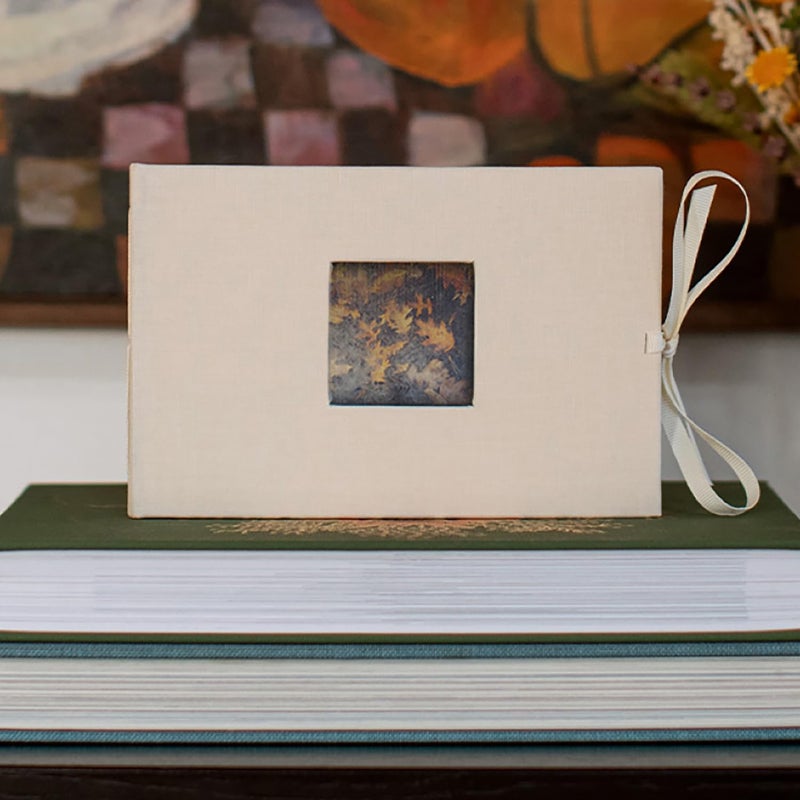 Kolo Noci Small 4x6 Photo Album, Holds 24 Photos, Ideal for Weddings and Baby Books, Indian Yellow - Image 5